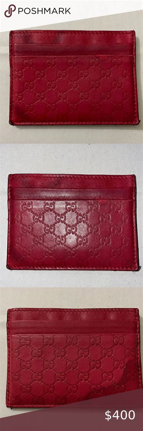 gucci wallet card holder women's|Gucci microguccissima card holder.